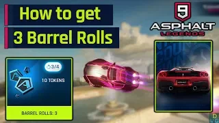 Asphalt 9 | Ferrari J50 Countdown 4 Event - How to get 3 Barrel Rolls