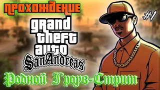 Прохождение Grand Theft Auto: San Andreas | Часть 1 | Родной Гроув-Стрит