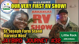 Arkansas RV Show 2024 and St. Joseph Farm Stand Harvest Host!