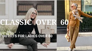 CLASSIC STYLE ELEGANT OUTFITS OVER 60/ HOW TO LOOK ELEGAND after 60 #oldmoney #over60 #quietluxury