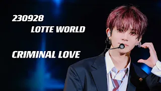 230928 다크문 스페셜 스테이지 Criminal Love ENHYPEN HEESEUNG 직캠 FANCAM 4K FOCUS