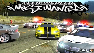 CRAZY POLICE CHASE | Dodge Viper | Need For Speed Most Wanted Police Chase