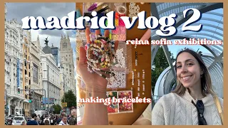 poke and making bracelets // walk around madrid