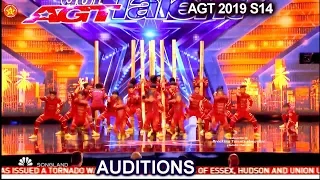 V.Unbeatable Dance Group from India GETS STANDING OVATION | America's Got Talent 2019 Audition