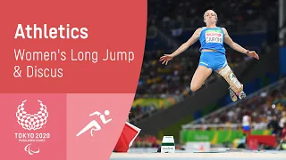 Athletics Long Jump & Discus | Day 3 | Tokyo 2020 Paralympic Games