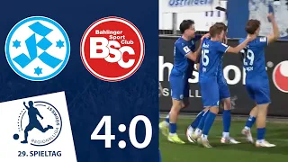 Doppelter Kalajdzic zum Sieg | SV Stuttgarter Kickers - Bahlinger SC | 29. Spieltag RLSW