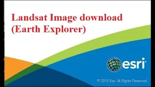 How to Download Landsat satellite image  / Earth explorer/ USGS