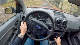 2004 Ford Fusion [1.4 Duratec 80 HP] | POV Test Drive #968 Joe Black