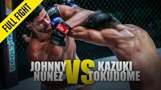 Johnny Nunez vs. Kazuki Tokudome | ONE Full Fight | October 2019