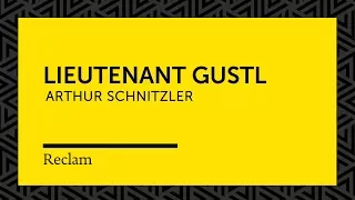 Schnitzler: Lieutenant Gustl (Reclam Hörbuch)