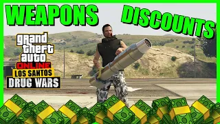 Weapons Discounts And Widow Maker purchasable At The Gun Van | GTA 5 ONLINE