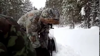 На буране в пухляк. Водила мегапрофи 90 уровень!