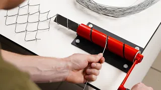 Simple Fence Wire Netting Machine