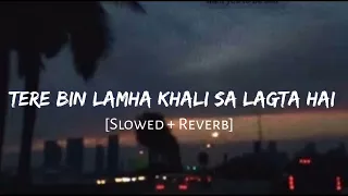 Tere Bin Lamha Khali Sa Lagta Hai [Slow + Reverb] - Sonali Cable -Ali Fazal - Lofi Songs