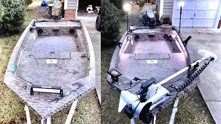 Turning my Hunting Boat into a Fishing Machine!! (DIY)