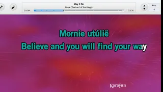 ENYA - MAY IT BE - KARAOKE