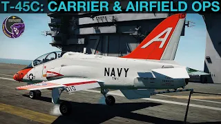 T-45C Goshawk: Carriers & Airfield Takeoff & Landing Guide | DCS WORLD