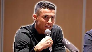 'For me, today is a sad day! I WANT TO SAY SORRY!' | Cristiano Ronaldo speaks to ANGRY China fans