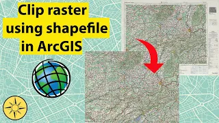 Clip raster using polygon in ArcGIS