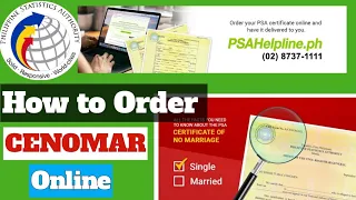 PSA CENOMAR  Online  Application Step by Step Tutorial for Single Requirements