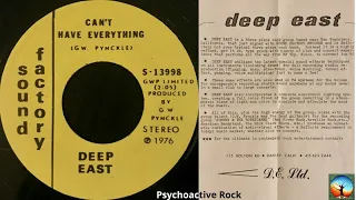 Can´t Have Everything - Deep East - US - 1976