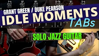 Idle Moments - Solo Jazz Guitar Arrangement (TABs)