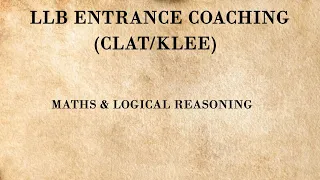 LLB ENTRANCE COACHING