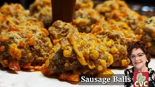 Sausage Balls - No Bisquick - THE BEST Sausage Ball Recipe