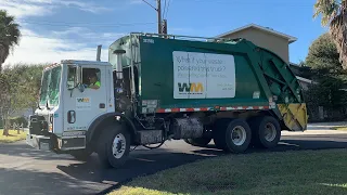 Mack MR Mcneilus Rear Loader Garbage Truck