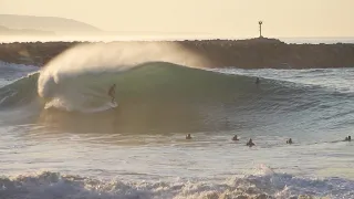 GLASSY and PERFECT morning surf at the Wedge - October 2020