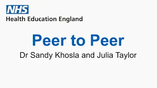 Peer to peer conversation with GP Sandy Khosla and Advanced Nurse Practitioner Julia Taylor