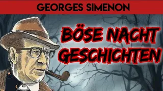 BÖSE (KRIMI) NACHT GESCHICHTEN  von Georges Simenon  #krimihörspiel  #retro  1966