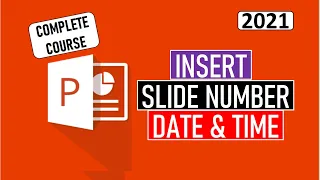 Insert Slide Number Date And Time || PowerPoint ||