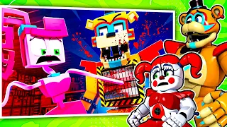 GLAMROCK FREDDY SHREDDED MOMMY LONG LEGS?! REACT with Circus Baby