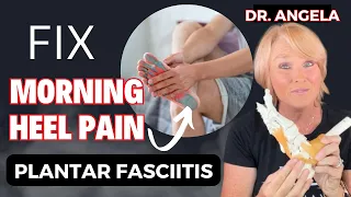 How to fix MORNING HEEL PAIN and plantar fasciitis with 3 exercises!