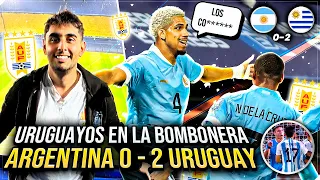 URUGUAYOS EN LA BOMBONERA | ARGENTINA 0 URUGUAY 2 | ELIMINATORIAS MUNDIAL 2026