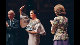 Anna Netrebko receives the Polar Music Prize at Konserthuset Stockholm