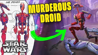 The WILD Story of Mister Bones - The Most TERRIFYING B-1 Battle Droid Ever Created - Star Wars