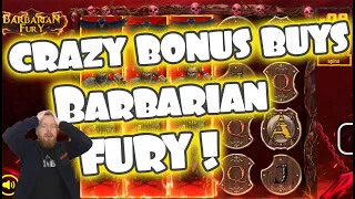 Barbarian Fury Bonus Buys! NEW NoLimit City game!