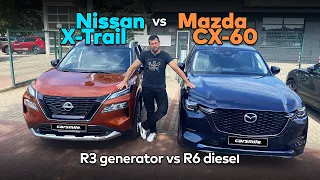Mazda CX-60 vs Nissan X-Trail