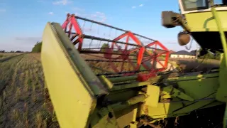 Żniwa rzepakowe 2020. Claas mercator 60, John deere 6095MC. #Vlog