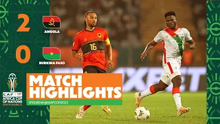 HIGHLIGHTS | Angola 🆚 Burkina Faso #TotalEnergiesAFCON2023 - MD3 Group D