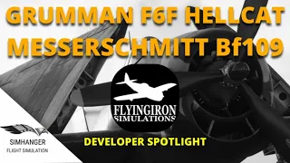 HELLCAT F6F & Bf109 | Aircraft Development Update | FlyingIron Simulations | MSFS