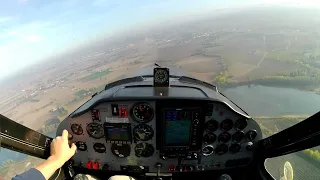 Tecnam P92 - Approach and landing exercises
