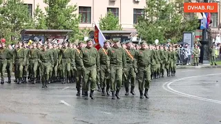 Парад Победы прошел в Хабаровске