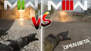 Modern Warfare 3 Beta vs Modern Warfare 2 - Direct Comparison