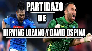 BRUTAL PARTIDAZO de Chucky Lozano y David Ospina Napoli vs Perugia