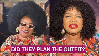 SEE WHAT HAPPEN MOMENT BIMBO OSHIN & DAYO AMUSA MET AT ALAGBEDE MOVIE PREMIERE