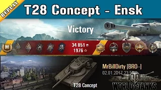 Guest Replay - T28 Concept - Ace Mastery - Pool's Medal - Ensk