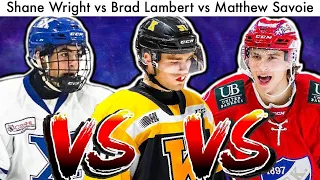 SHANE WRIGHT VS BRAD LAMBERT VS MATTHEW SAVOIE (2022 NHL Draft Top Prospects Rankings Hype & Talk)